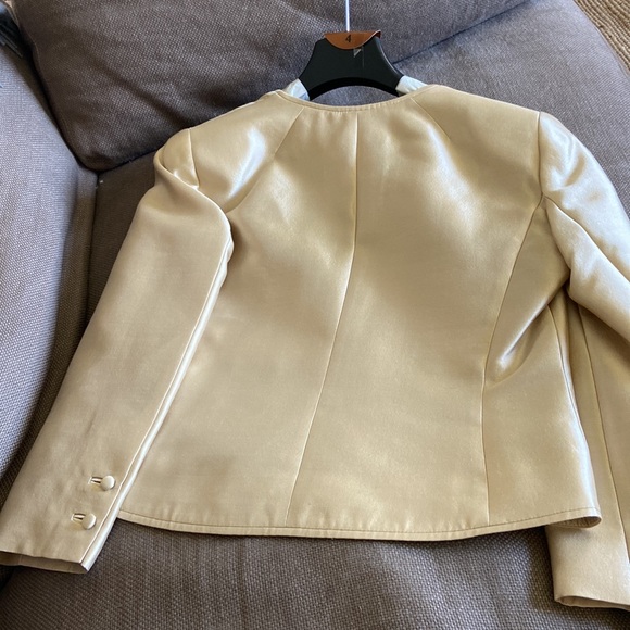 NWT J Crew Collection Silk Organza Jacket - Picture 6 of 7